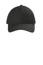 CornerStone® Canvas Cap - Black - OSFA